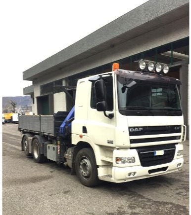 Daf CF85cf85.410 - شاحنة قلاب, شاحنة كرين: صورة 1 Daf CF85cf85.410 - شاحنة قلاب, شاحنة كرين: صورة 1