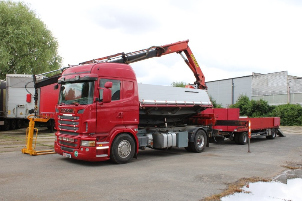 SCANIA R480 PALFINGER PK16000, EURO 5, CRANE FORKS - شاحنة قلاب, شاحنة كرين: صورة 4 SCANIA R480 PALFINGER PK16000, EURO 5, CRANE FORKS - شاحنة قلاب, شاحنة كرين: صورة 4
