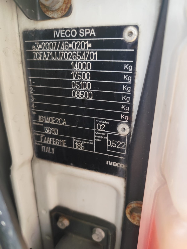IVECO EUROCARGO 140-250 - شاحنة هيكل كابينة: صورة 2 IVECO EUROCARGO 140-250 - شاحنة هيكل كابينة: صورة 2