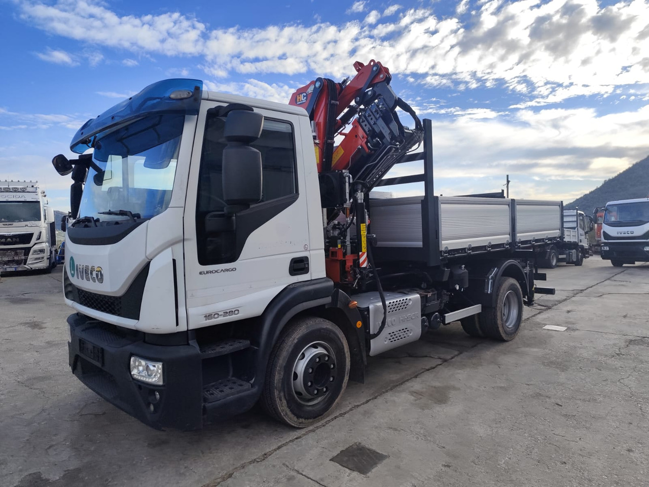 IVECO EUROCARGO 160-280 - شاحنة قلاب, شاحنة كرين: صورة 1 IVECO EUROCARGO 160-280 - شاحنة قلاب, شاحنة كرين: صورة 1