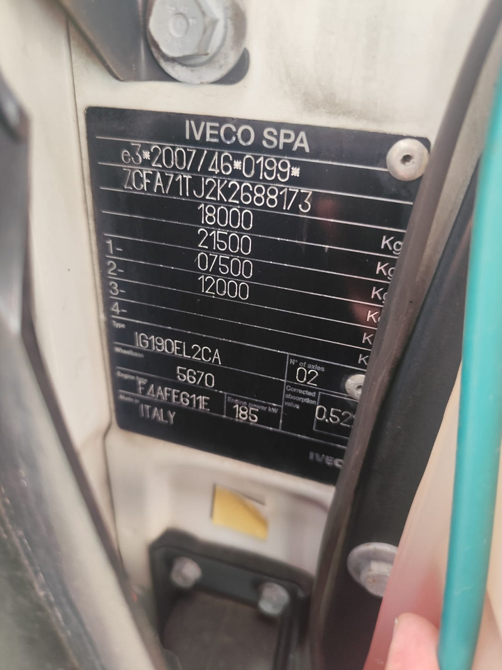 IVECO EUROCARGO 180-250 - شاحنة كرين, شاحنة كرين: صورة 2 IVECO EUROCARGO 180-250 - شاحنة كرين, شاحنة كرين: صورة 2