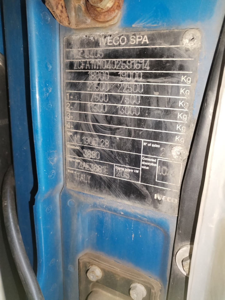 IVECO EUROCARGO 190EL28 - شاحنة كرين: صورة 2 IVECO EUROCARGO 190EL28 - شاحنة كرين: صورة 2
