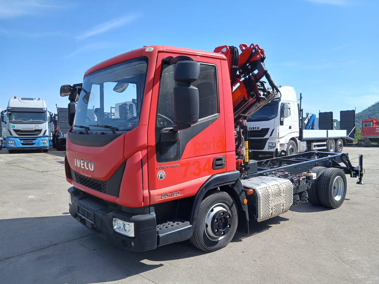 IVECO EUROCARGO 80-190 - شاحنة كرين: صورة 1 IVECO EUROCARGO 80-190 - شاحنة كرين: صورة 1