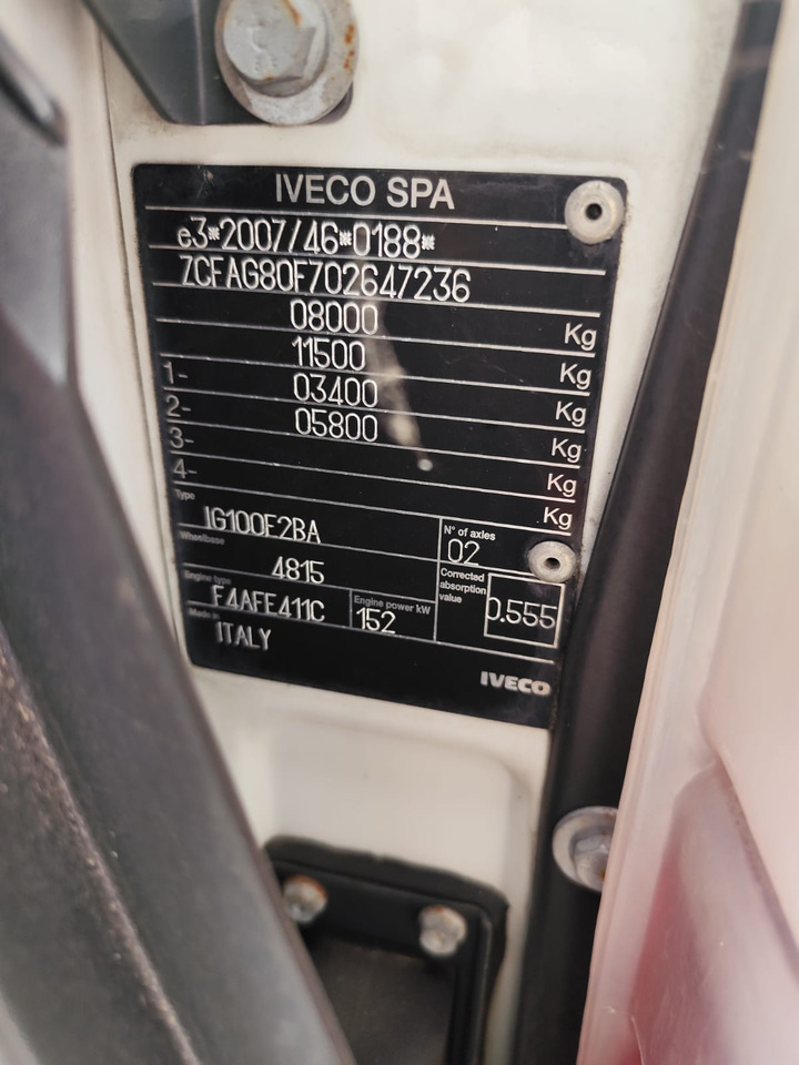 IVECO EUROCARGO 80-210 - شاحنة كرين: صورة 2 IVECO EUROCARGO 80-210 - شاحنة كرين: صورة 2