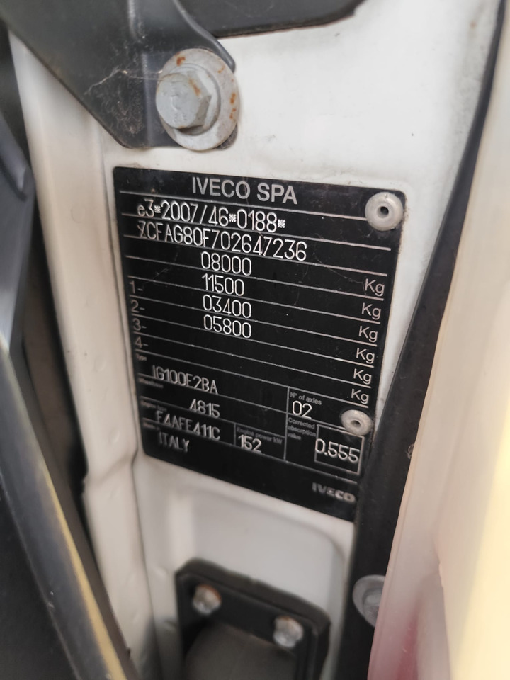IVECO EUROCARGO 80-210 - شاحنة كرين, شاحنة قلاب: صورة 2 IVECO EUROCARGO 80-210 - شاحنة كرين, شاحنة قلاب: صورة 2