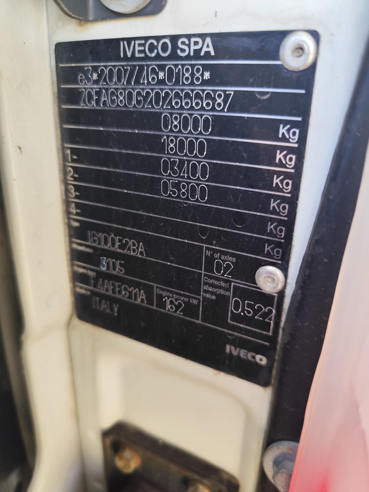 IVECO EUROCARGO 80-220 - شاحنة كرين: صورة 2 IVECO EUROCARGO 80-220 - شاحنة كرين: صورة 2