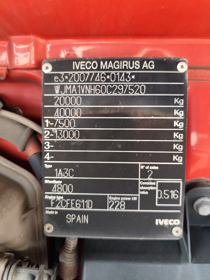 IVECO STRALIS 190S31 - شاحنة هيكل كابينة: صورة 2 IVECO STRALIS 190S31 - شاحنة هيكل كابينة: صورة 2