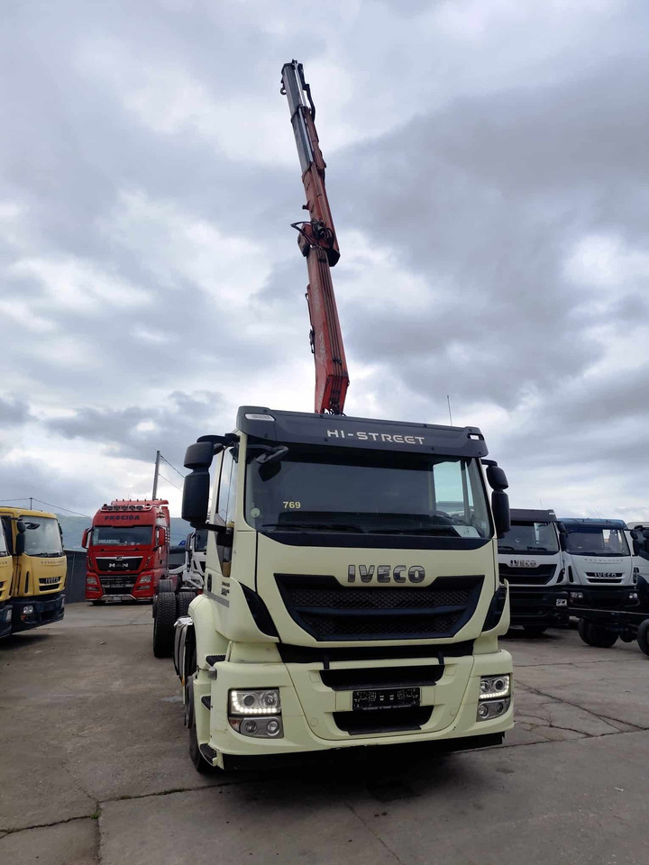 IVECO STRALIS 260S36 - شاحنات مسطحة, شاحنة كرين: صورة 1 IVECO STRALIS 260S36 - شاحنات مسطحة, شاحنة كرين: صورة 1