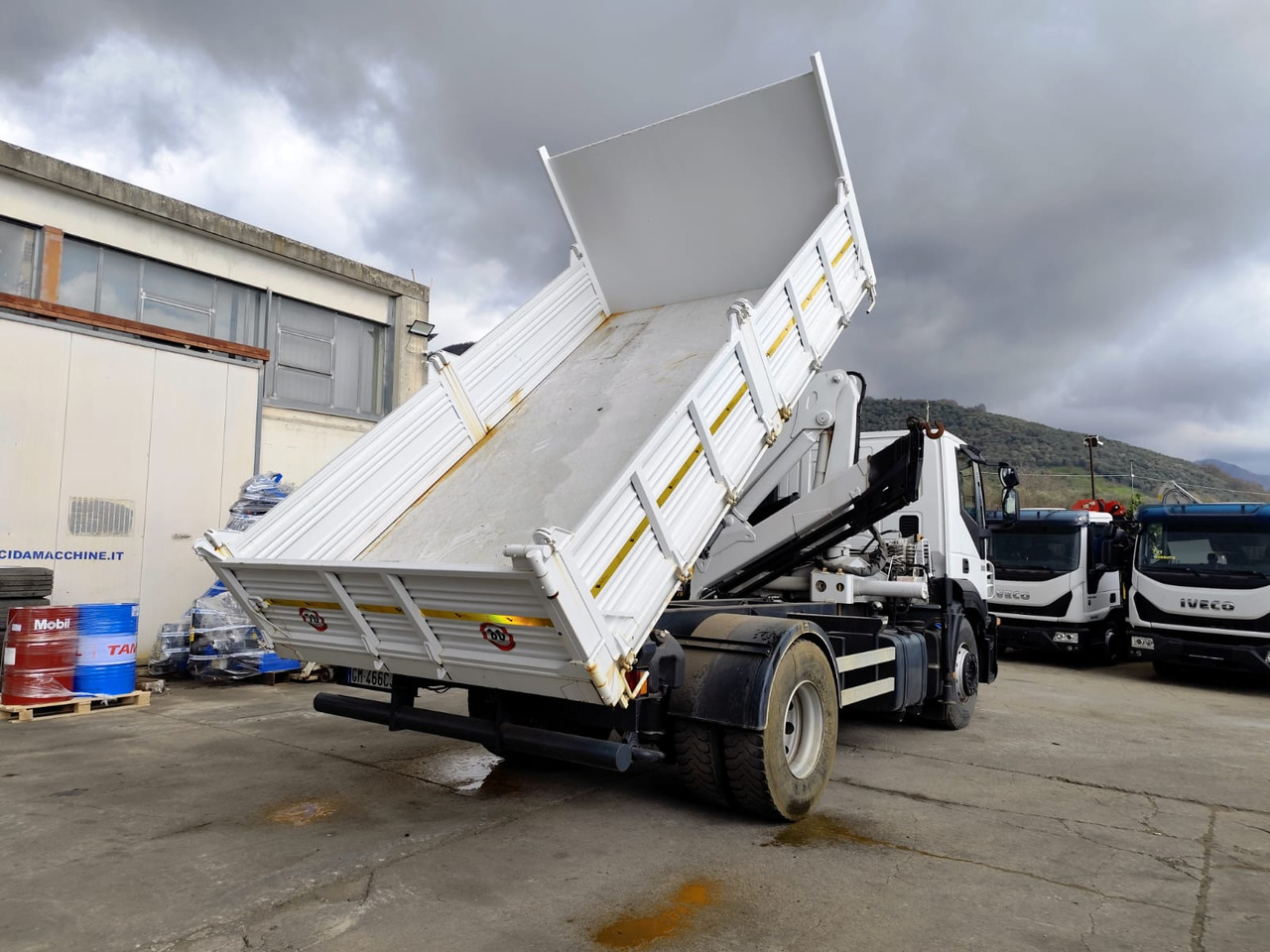 Interior photo 3: شاحنة كرين, شاحنة قلاب IVECO STRALIS AD 190S31P