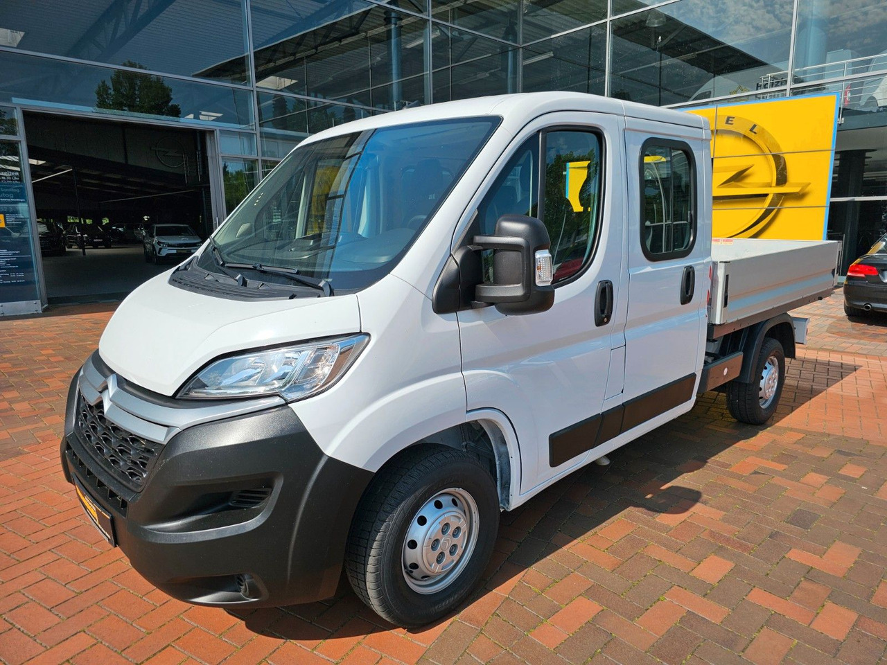 Citroën Jumper Pritsche DoKA L3 2,2 Klima AHK - شاحنة مفتوحة, الشاحنات الصغيرة كابينة مزدوجة: صورة 1 Citroën Jumper Pritsche DoKA L3 2,2 Klima AHK - شاحنة مفتوحة, الشاحنات الصغيرة كابينة مزدوجة: صورة 1
