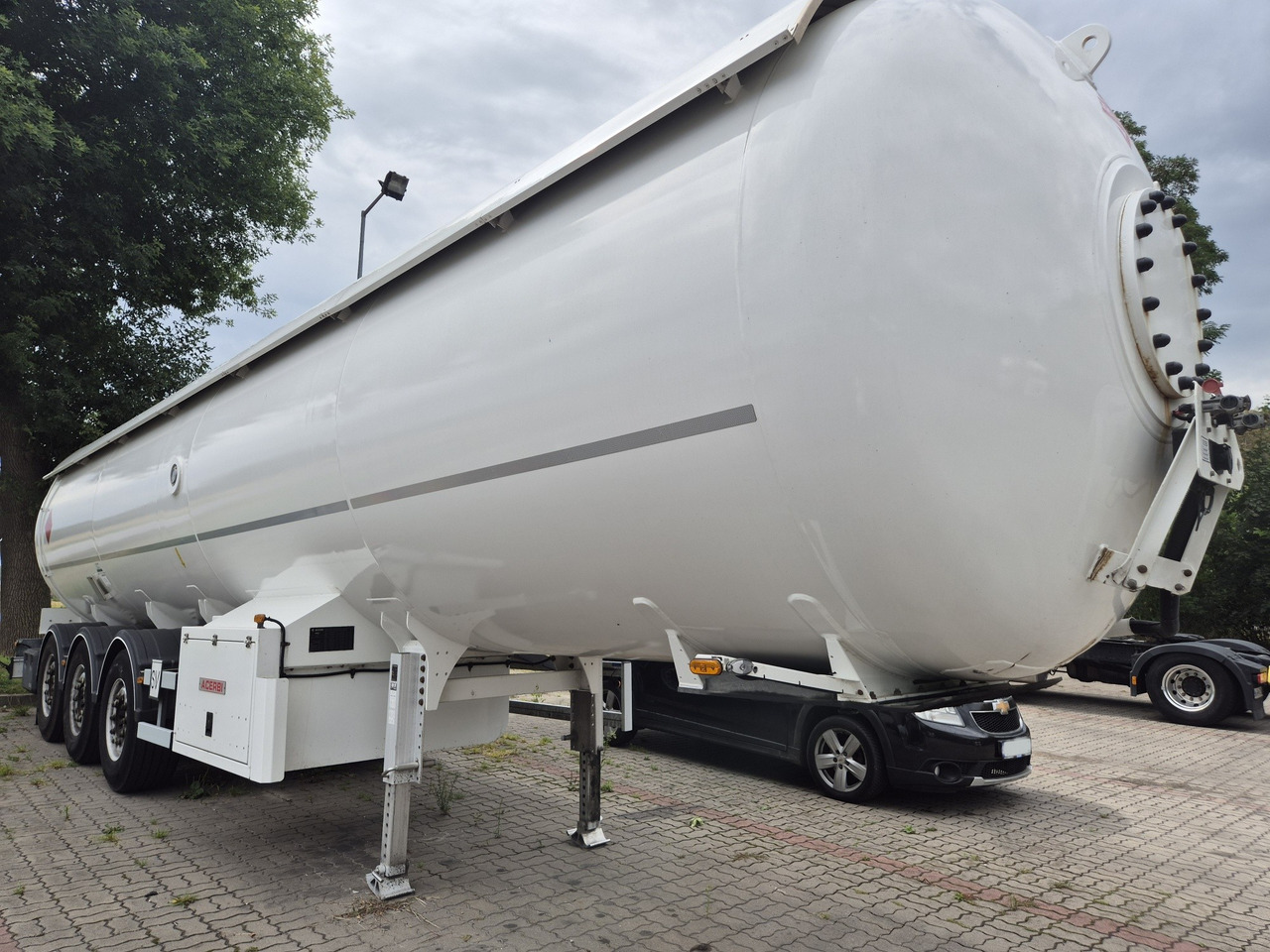 ACERBI lpg/ propane/ butane - نصف مقطورة صهريج: صورة 1 ACERBI lpg/ propane/ butane - نصف مقطورة صهريج: صورة 1