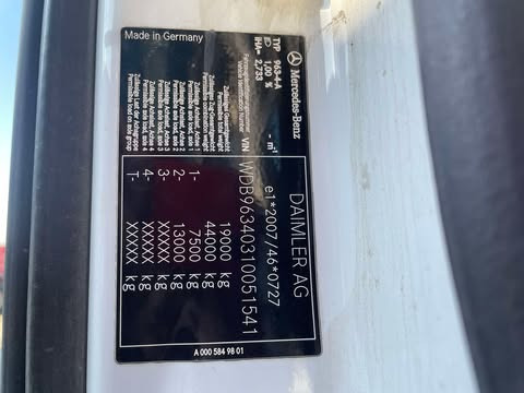 جديدة وحدة جر mercedes-beenz actros: صورة 10