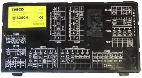 Iveco Hiway Body Computer 5801599811 - وحدة تحكم الكتروني - شاحنة: صورة 1 Iveco Hiway Body Computer 5801599811 - وحدة تحكم الكتروني - شاحنة: صورة 1