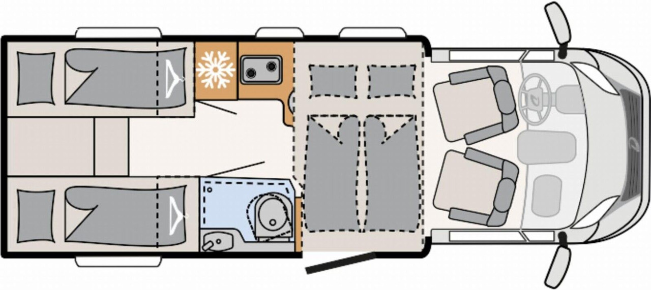 Dethleffs Just Camp T 6812 EB *Active Paket*Automatik* - موتر هوم شبه متكامل: صورة 2 Dethleffs Just Camp T 6812 EB *Active Paket*Automatik* - موتر هوم شبه متكامل: صورة 2