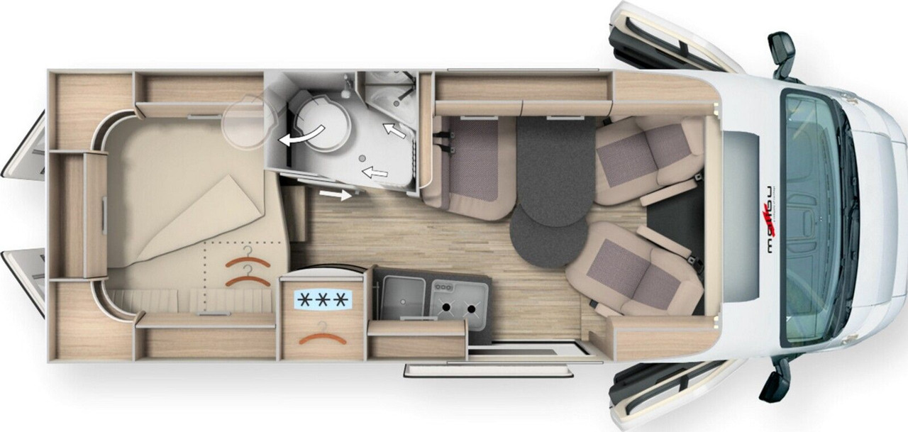 Malibu Van charming GT skyview 600 DB K MJ25*Aufstellda - كرفان فان: صورة 2 Malibu Van charming GT skyview 600 DB K MJ25*Aufstellda - كرفان فان: صورة 2