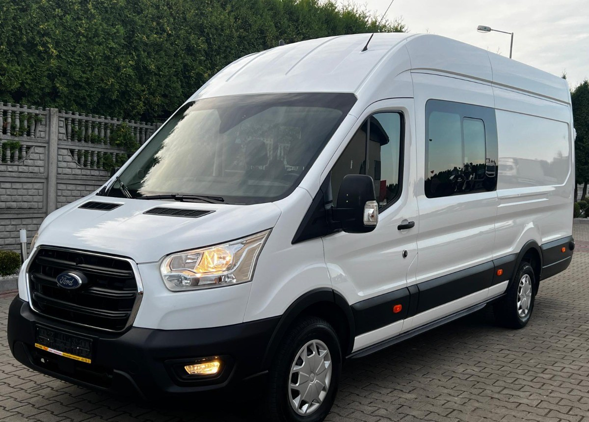 Ford Tramsit Max Doka 6- osobowy Stan jak Nowy Maxi Salon Polska - الشاحنات الصغيرة كابينة مزدوجة: صورة 4 Ford Tramsit Max Doka 6- osobowy Stan jak Nowy Maxi Salon Polska - الشاحنات الصغيرة كابينة مزدوجة: صورة 4