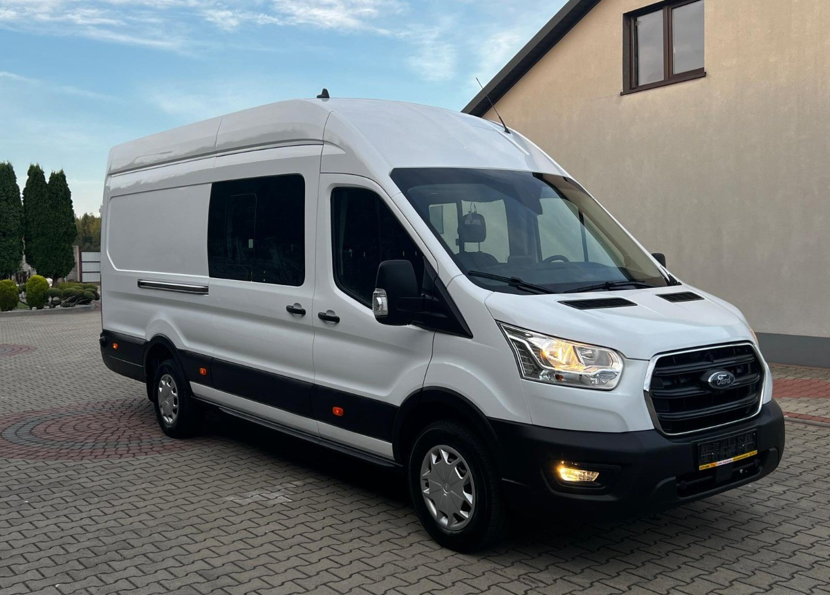 Ford Tramsit Max Doka 6- osobowy Stan jak Nowy Maxi Salon Polska - الشاحنات الصغيرة كابينة مزدوجة: صورة 3 Ford Tramsit Max Doka 6- osobowy Stan jak Nowy Maxi Salon Polska - الشاحنات الصغيرة كابينة مزدوجة: صورة 3