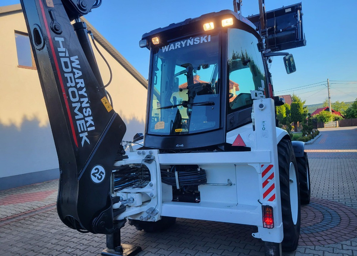 جرافة حفار Hidromek 102 B Waryński Salon Polska Koparko Ładowarka 102B Stan Idealny Polski: صورة 7