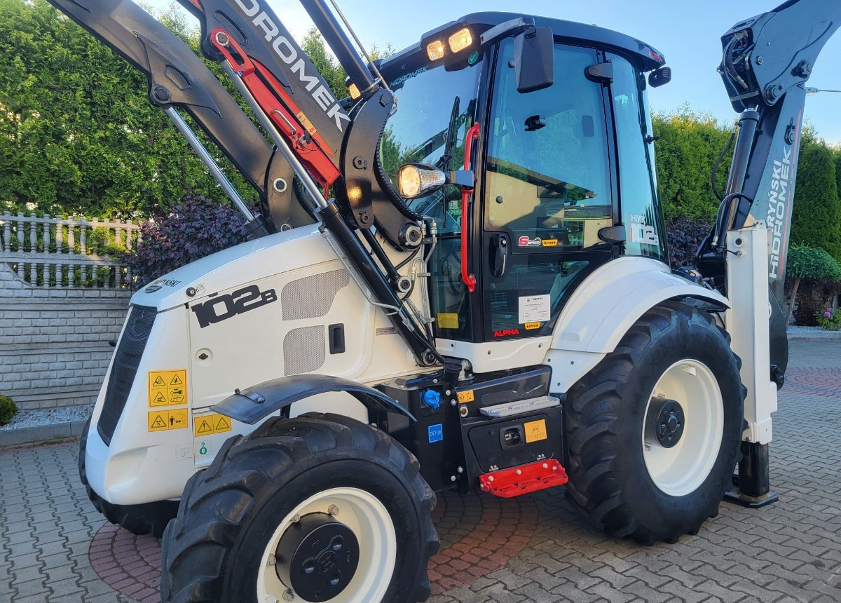 جرافة حفار Hidromek 102 B Waryński Salon Polska Koparko Ładowarka 102B Stan Idealny Polski: صورة 18