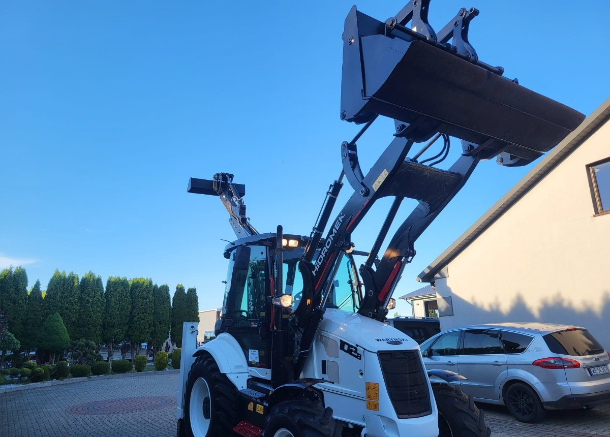 جرافة حفار Hidromek 102 B Waryński Salon Polska Koparko Ładowarka 102B Stan Idealny Polski: صورة 8