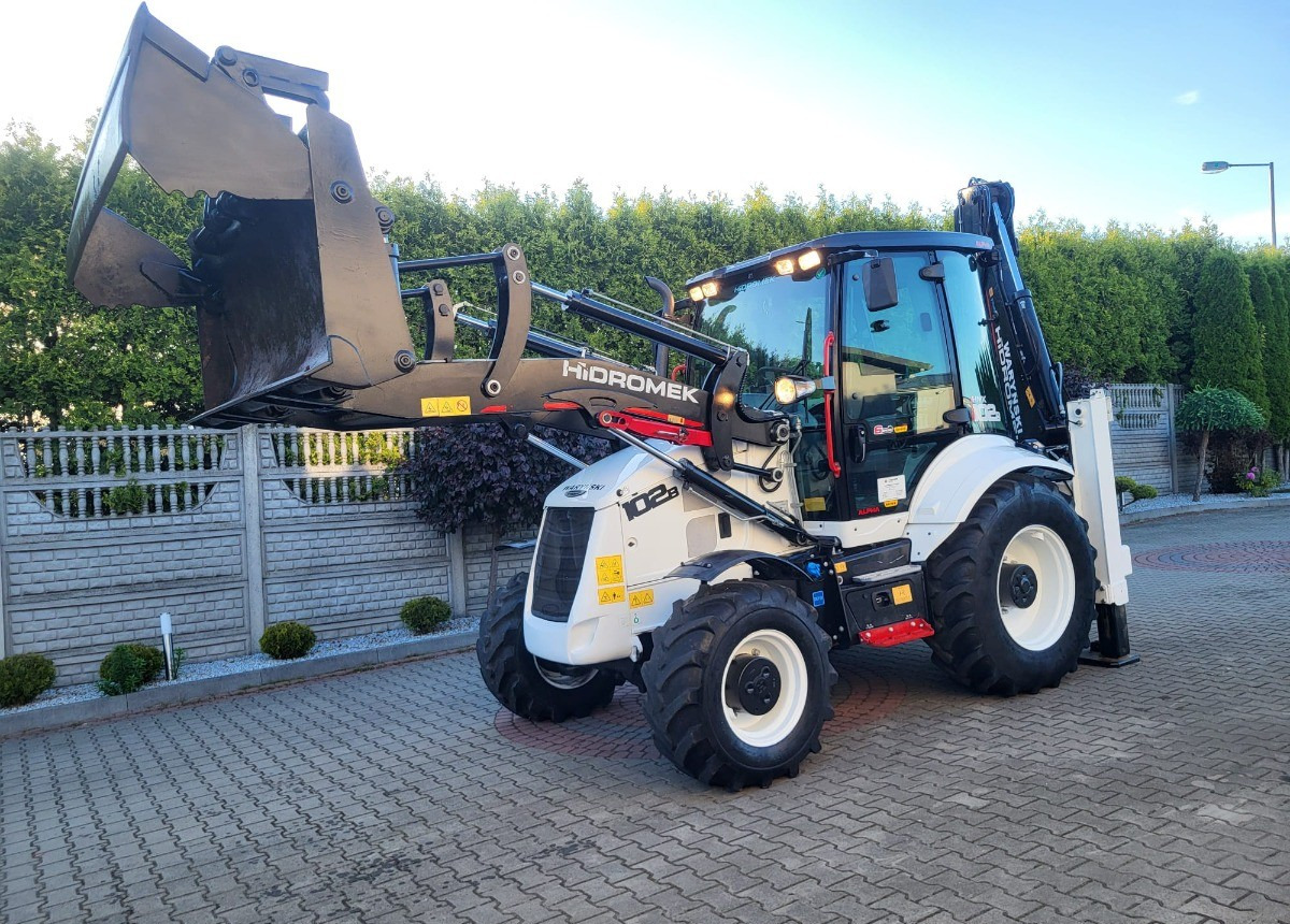 جرافة حفار Hidromek 102 B Waryński Salon Polska Koparko Ładowarka 102B Stan Idealny Polski: صورة 16