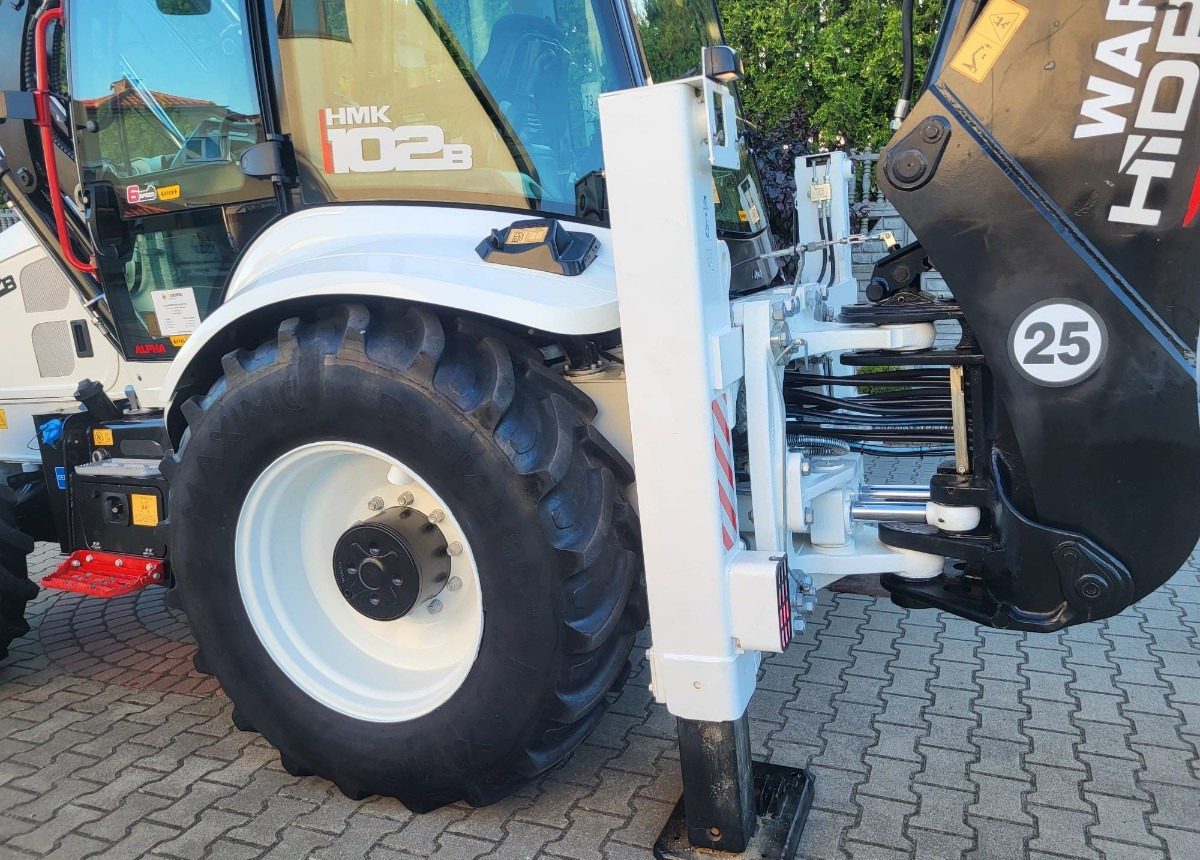 جرافة حفار Hidromek 102 B Waryński Salon Polska Koparko Ładowarka 102B Stan Idealny Polski: صورة 15