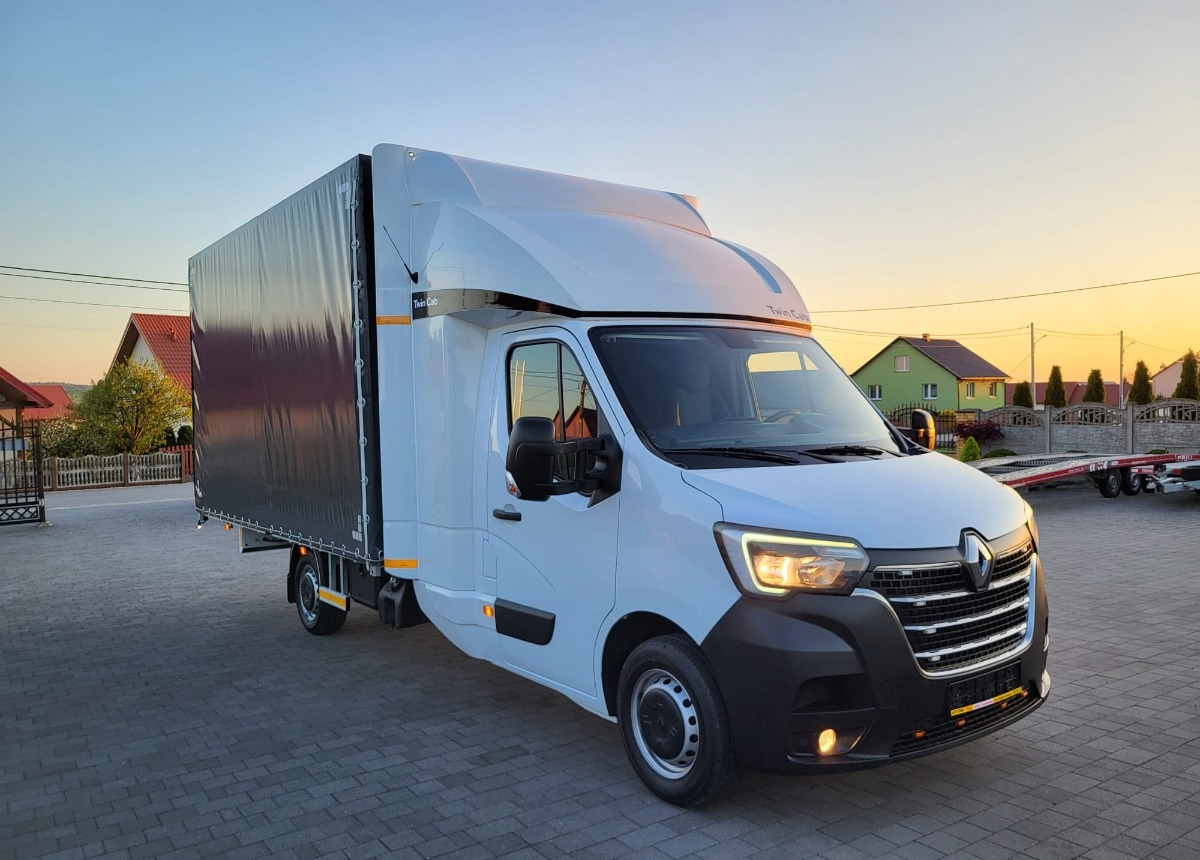 Renault Master 10 europalet Salon Polska Masrer Kabina XXL - شاحنة ستارة جانبية: صورة 2 Renault Master 10 europalet Salon Polska Masrer Kabina XXL - شاحنة ستارة جانبية: صورة 2