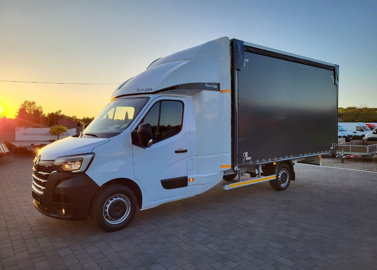 Renault Master 10 europalet Salon Polska Masrer Kabina XXL - شاحنة ستارة جانبية: صورة 3 Renault Master 10 europalet Salon Polska Masrer Kabina XXL - شاحنة ستارة جانبية: صورة 3