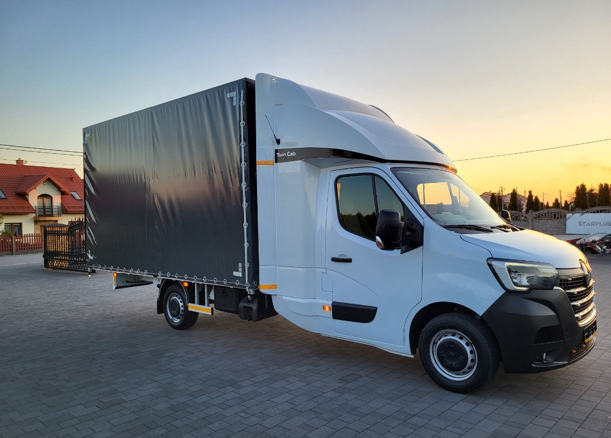 Renault Master 10 europalet Salon Polska Masrer Kabina XXL - شاحنة ستارة جانبية: صورة 4 Renault Master 10 europalet Salon Polska Masrer Kabina XXL - شاحنة ستارة جانبية: صورة 4