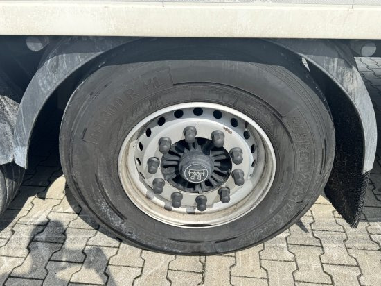 نصف مقطورة مباشرة Knapen K100 Schubboden, 10mm Boden, Liftachse,  Funk Mehrere Einheiten Verfügbar: صورة 14