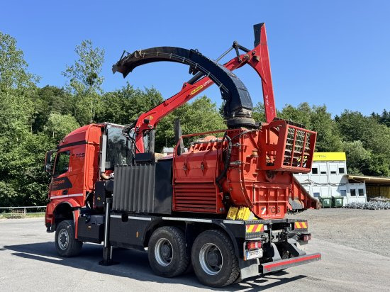 Mercedes-Benz ACTROS 6x4 DONAR 5810K ? Hack-LKW / Mobilhacker | TCS Umwelttechnik - شاحنة, قاطعة الأخشاب: صورة 3 Mercedes-Benz ACTROS 6x4 DONAR 5810K ? Hack-LKW / Mobilhacker | TCS Umwelttechnik - شاحنة, قاطعة الأخشاب: صورة 3