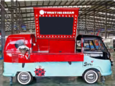 Deli Star Trailer Retro Minivan Fliptop 4300 Electric - EU standards - مقطورة بيع ( الأغذية): صورة 3 Deli Star Trailer Retro Minivan Fliptop 4300 Electric - EU standards - مقطورة بيع ( الأغذية): صورة 3