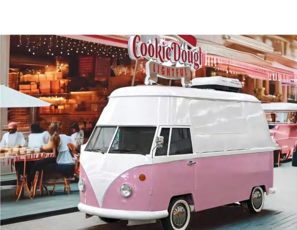 Deli Star Trailer Retro Minivan HR 4300 Electric - EU standards - مقطورة بيع ( الأغذية): صورة 3 Deli Star Trailer Retro Minivan HR 4300 Electric - EU standards - مقطورة بيع ( الأغذية): صورة 3