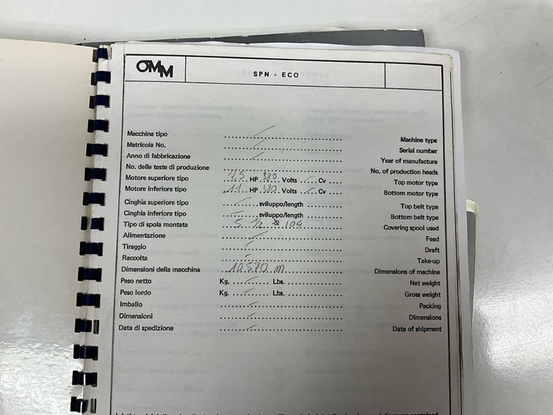 آلات البناء OMM S3: صورة 18