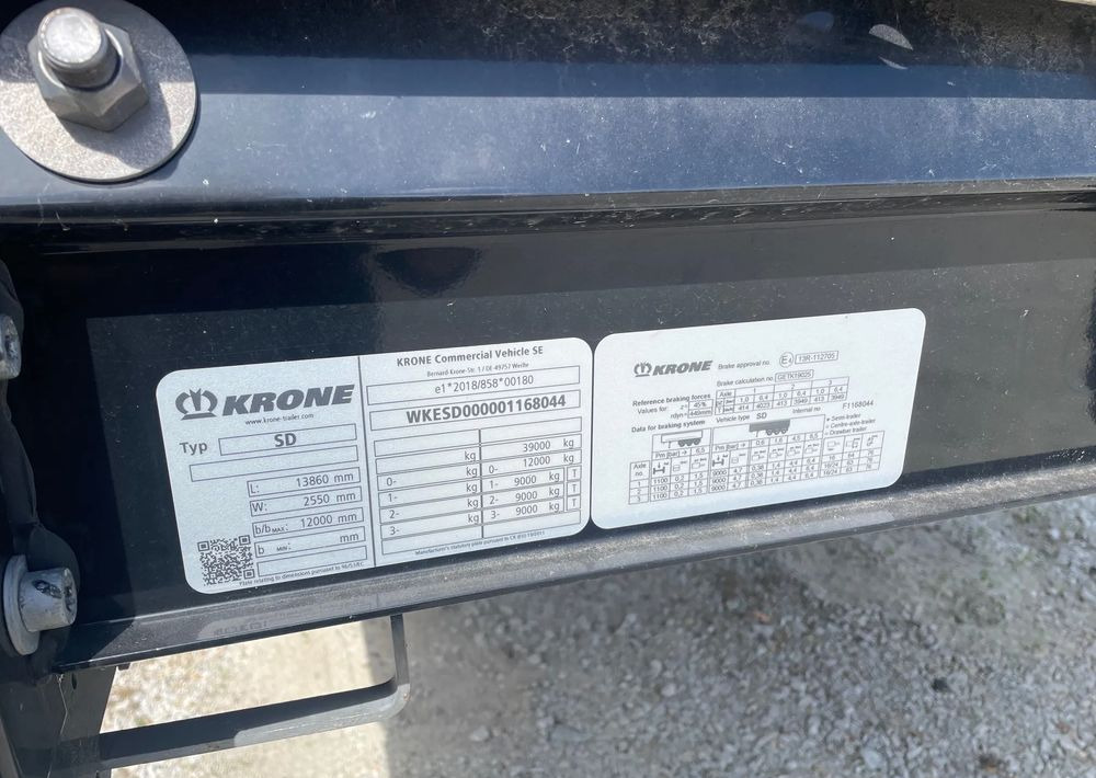 نصف مقطورة ستارة Krone MEGA/ BURTOFIRANA!: صورة 7 نصف مقطورة ستارة Krone MEGA/ BURTOFIRANA!: صورة 7