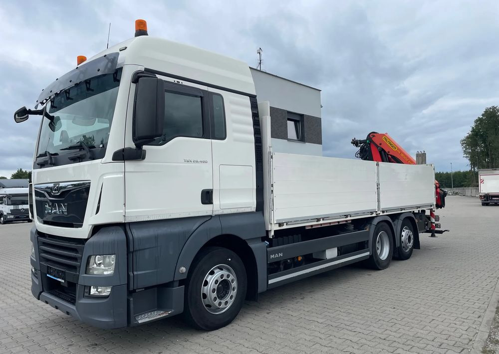 MAN TGX 26.460 HDS, PALFINGER PK 180002-EH, PILOT! - شاحنات مسطحة, شاحنة كرين: صورة 2 MAN TGX 26.460 HDS, PALFINGER PK 180002-EH, PILOT! - شاحنات مسطحة, شاحنة كرين: صورة 2
