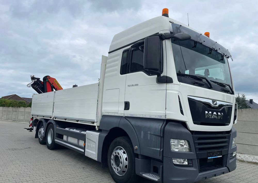 MAN TGX 26.460 HDS, PALFINGER PK 180002-EH, PILOT! - شاحنات مسطحة, شاحنة كرين: صورة 4 MAN TGX 26.460 HDS, PALFINGER PK 180002-EH, PILOT! - شاحنات مسطحة, شاحنة كرين: صورة 4
