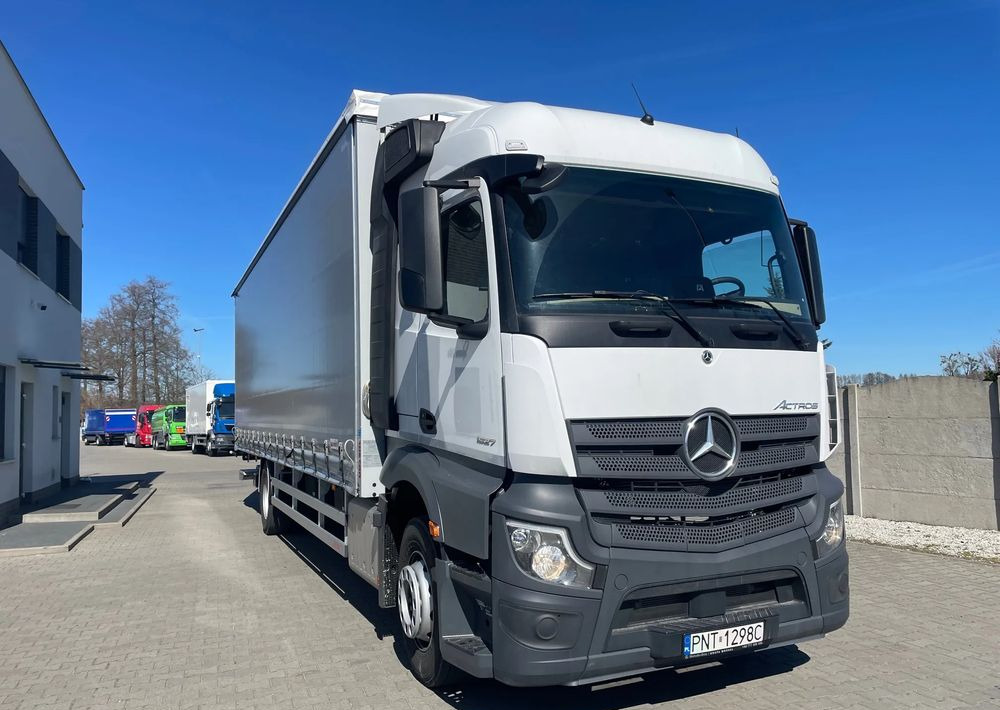 Mercedes-Benz ACTROS 1827, Firanka 9,5 m! - شاحنة ستارة: صورة 2 Mercedes-Benz ACTROS 1827, Firanka 9,5 m! - شاحنة ستارة: صورة 2