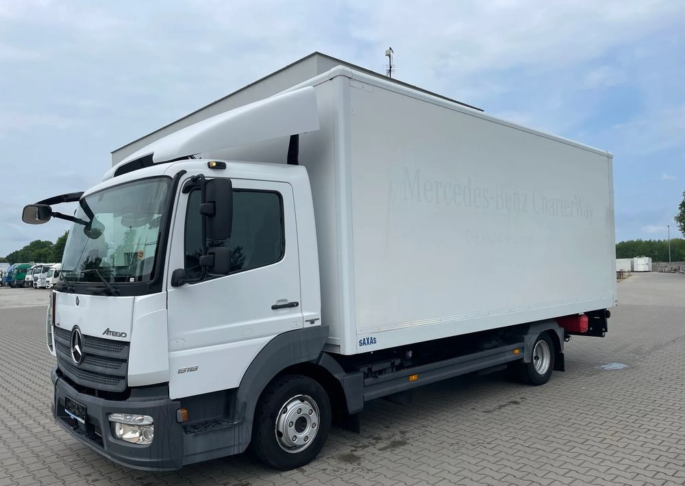 Mercedes-Benz ATEGO 818 klima, pneumatyka! - شاحنة مقفلة: صورة 2 Mercedes-Benz ATEGO 818 klima, pneumatyka! - شاحنة مقفلة: صورة 2
