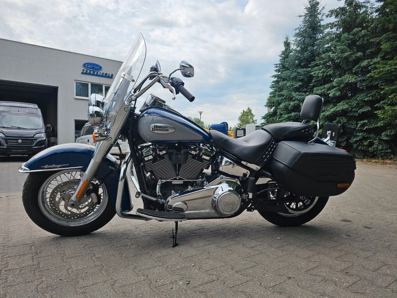Harley-Davidson SOFTAIL Heritage Classic 114 nur 600km! Gepflegt - دراجة نارية: صورة 4 Harley-Davidson SOFTAIL Heritage Classic 114 nur 600km! Gepflegt - دراجة نارية: صورة 4