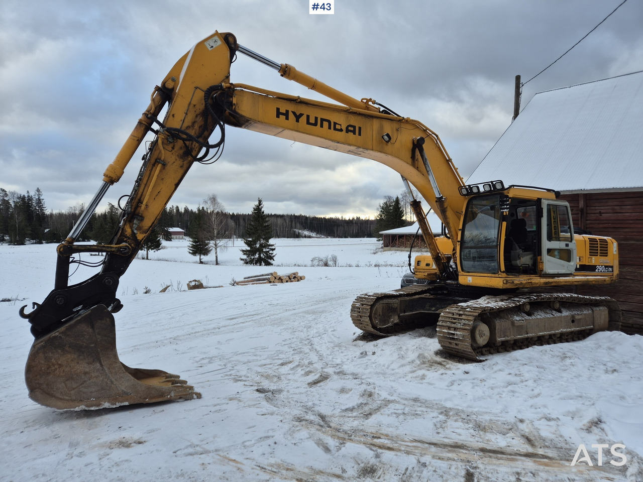 Hyundai Robex 290 LC-7A - حفار زحاف: صورة 4 Hyundai Robex 290 LC-7A - حفار زحاف: صورة 4