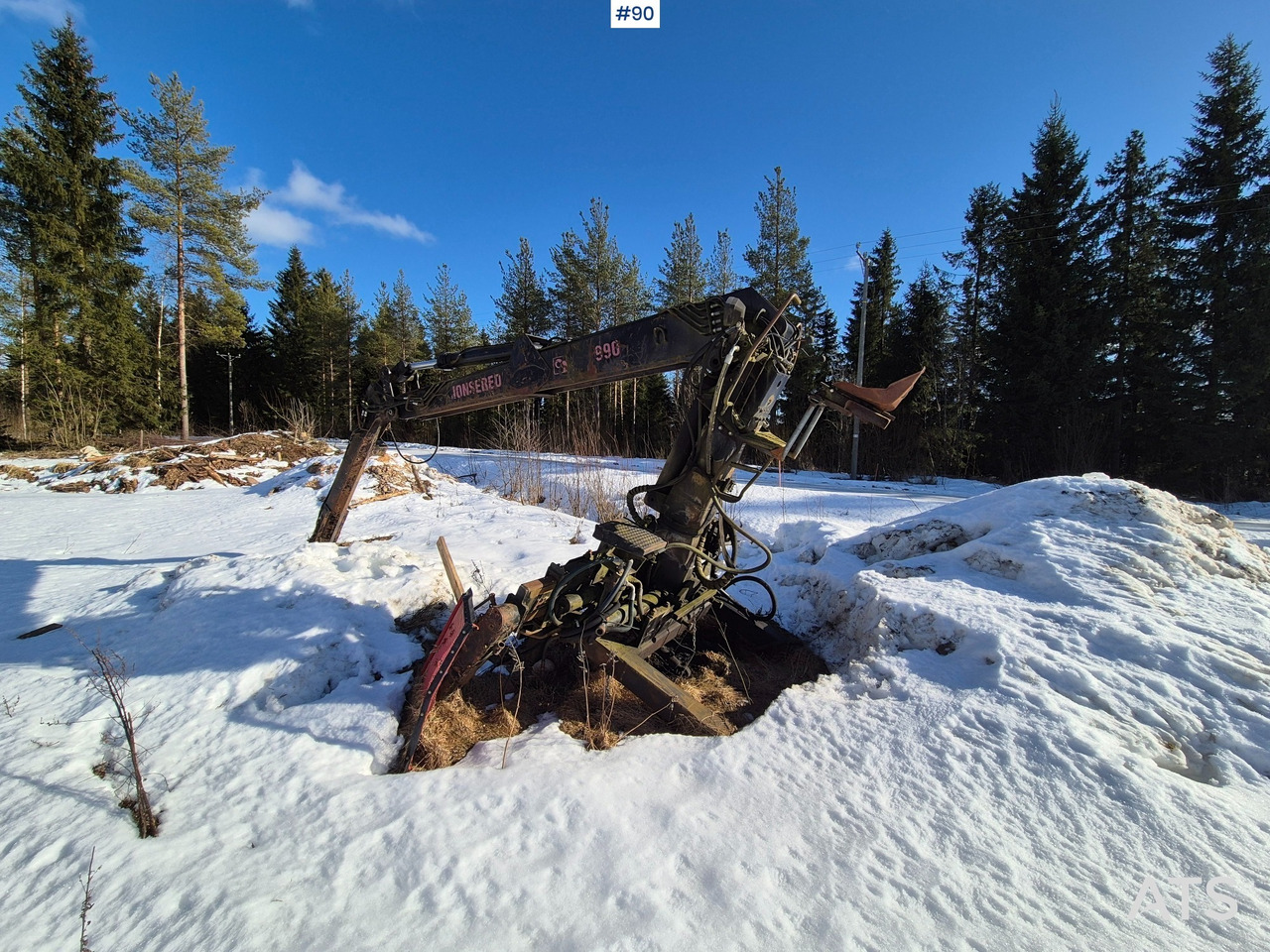 Jonsered 990 Nosturi - رافعة: صورة 4 Jonsered 990 Nosturi - رافعة: صورة 4