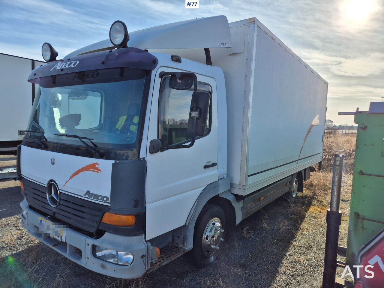 Mercedes-Benz Atego - شاحنة مقفلة: صورة 3 Mercedes-Benz Atego - شاحنة مقفلة: صورة 3