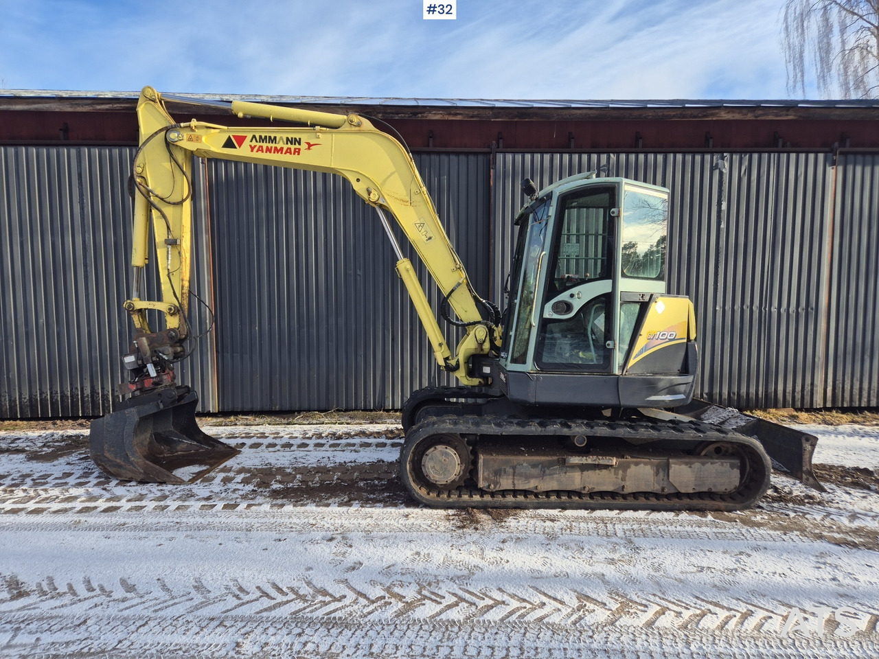 Yanmar SV100 - حفار زحاف: صورة 2 Yanmar SV100 - حفار زحاف: صورة 2