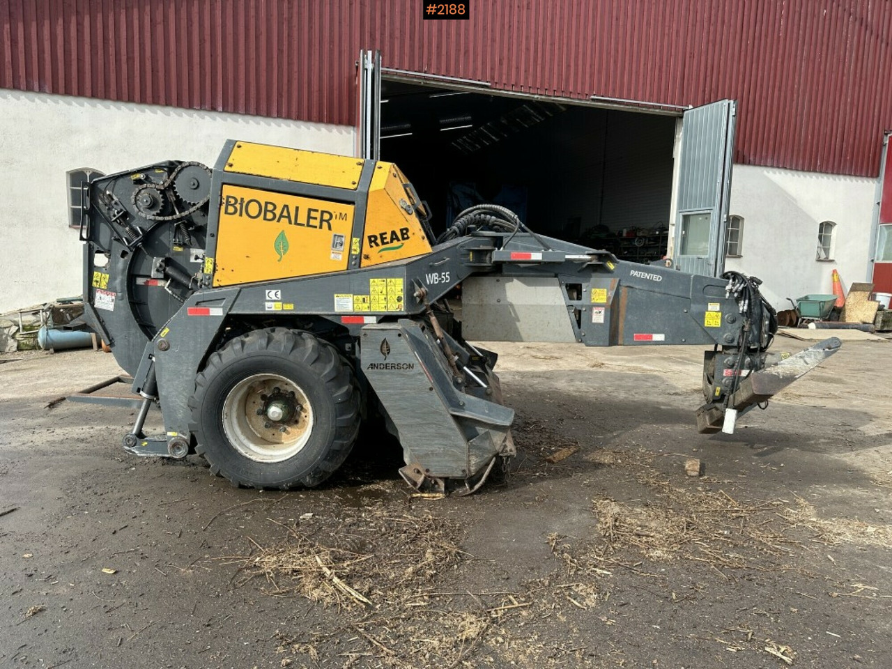 Baler Anderson Biobaler WB-55 - معدات الغابات: صورة 3 Baler Anderson Biobaler WB-55 - معدات الغابات: صورة 3
