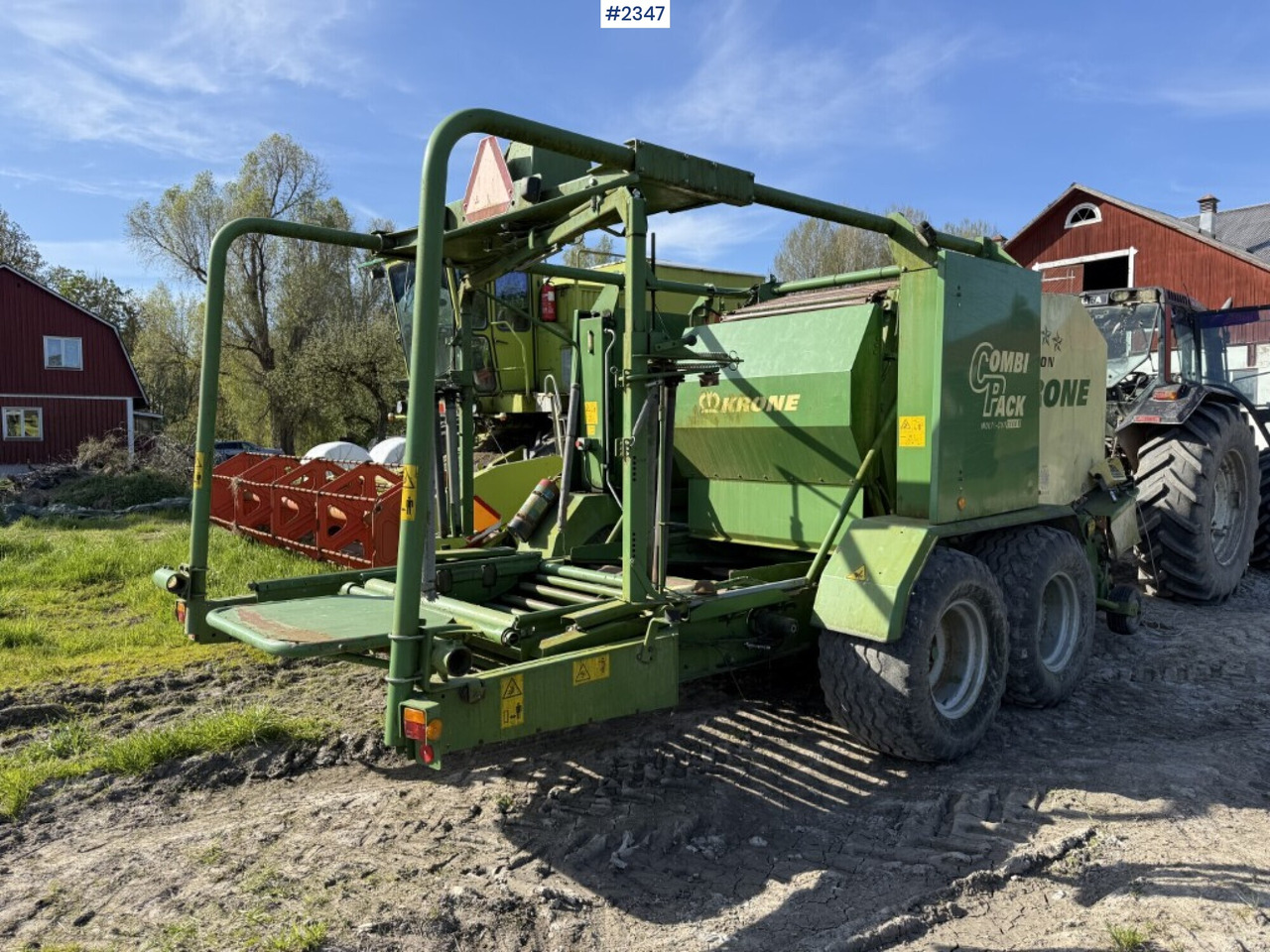 Baler Krone Combi pack Multi-Cut 1500 - معدات تيبيس التبن: صورة 4 Baler Krone Combi pack Multi-Cut 1500 - معدات تيبيس التبن: صورة 4