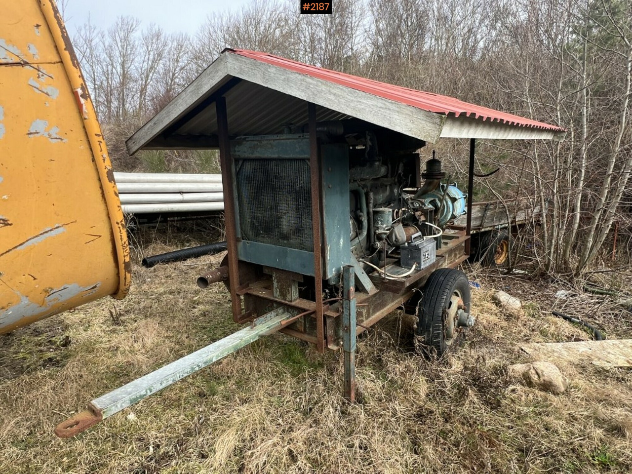 Diesel powered water pump Scania Vabis - آلة: صورة 1 Diesel powered water pump Scania Vabis - آلة: صورة 1