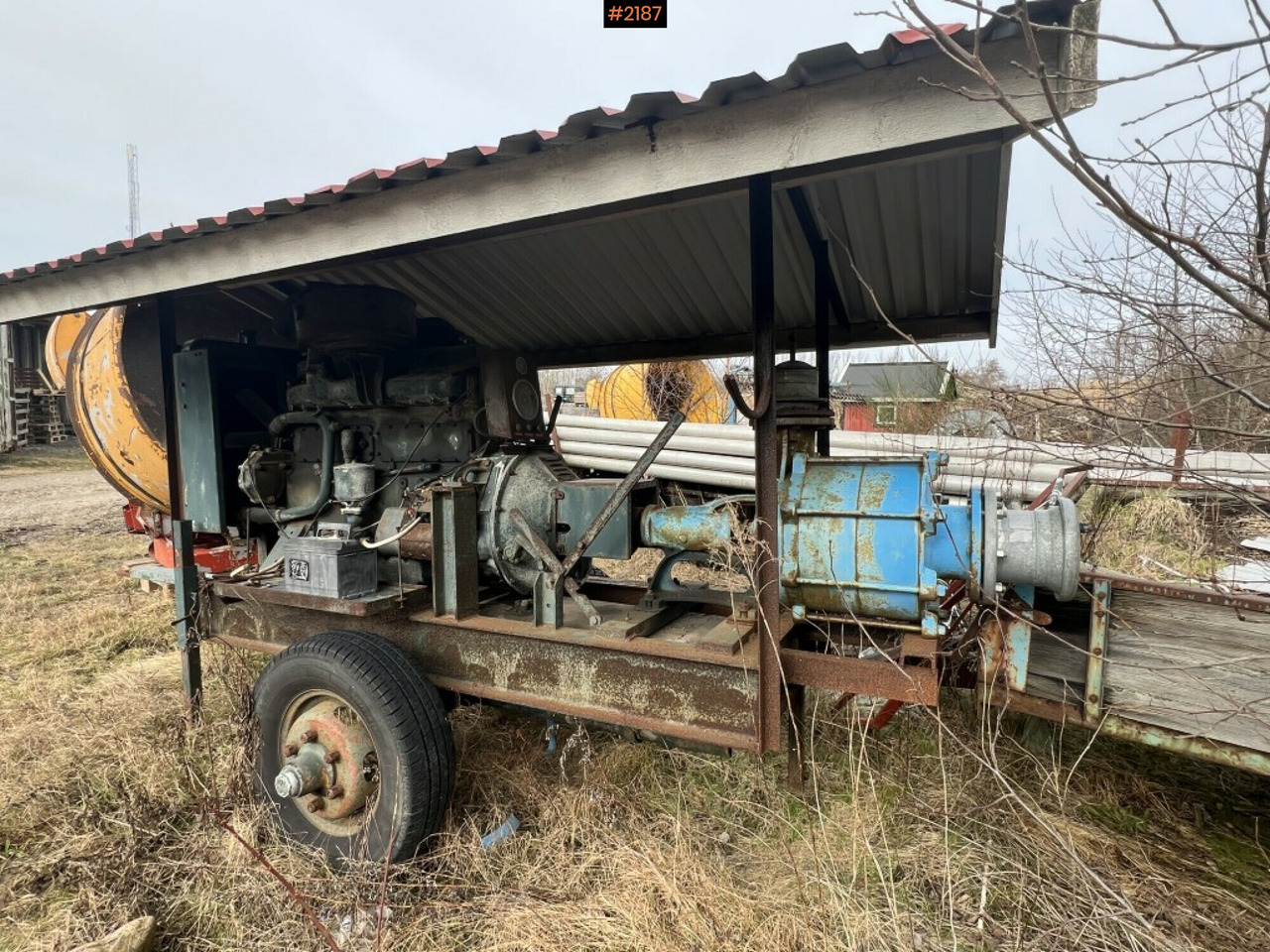 Diesel powered water pump Scania Vabis - آلة: صورة 2 Diesel powered water pump Scania Vabis - آلة: صورة 2