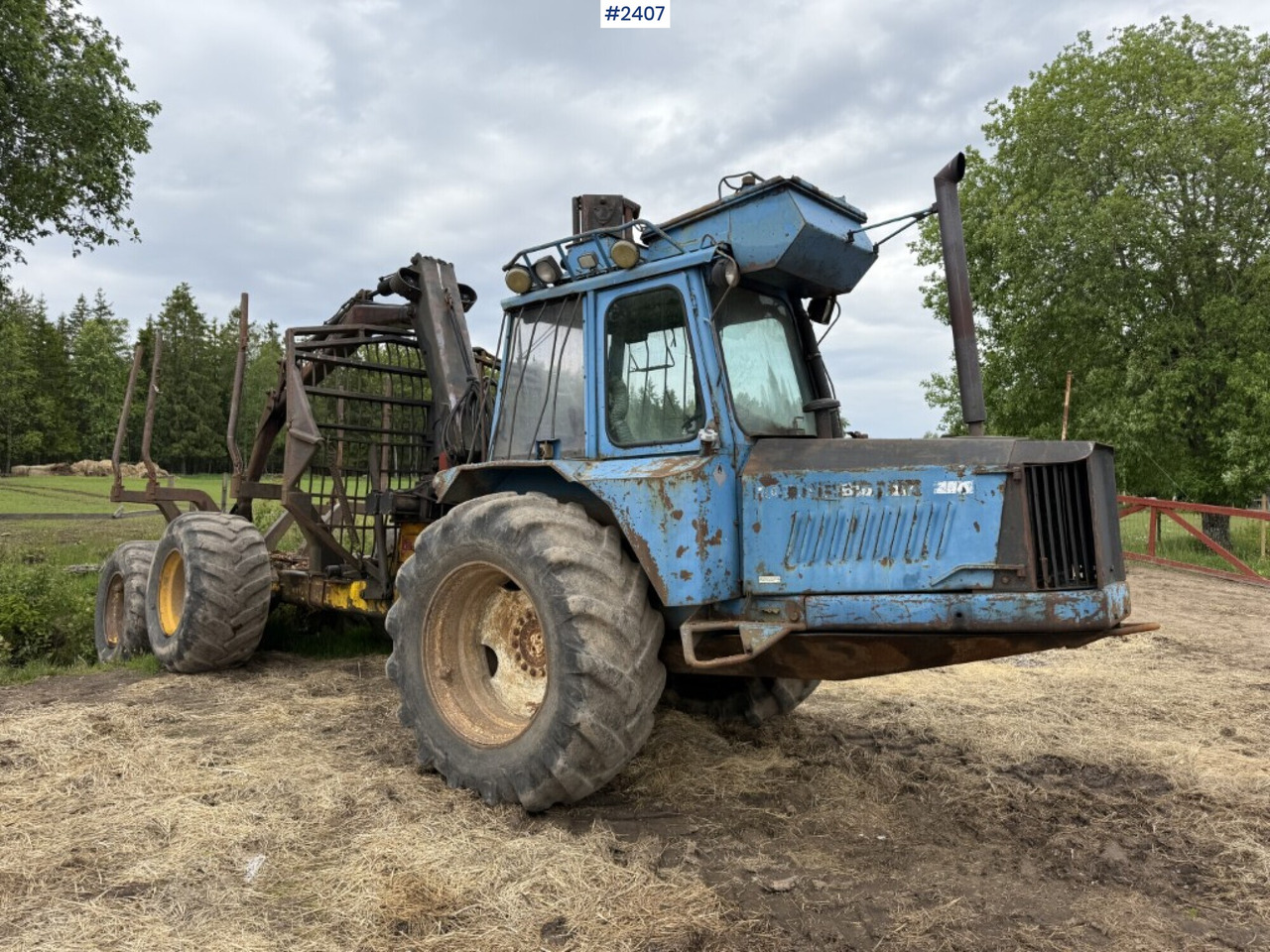 Forwarder, Rottne Blondin 750 (Video) - حافلة الغابات: صورة 4 Forwarder, Rottne Blondin 750 (Video) - حافلة الغابات: صورة 4