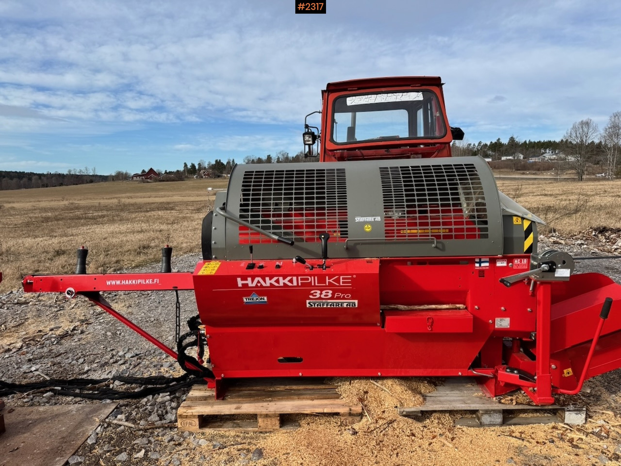 Hakki Pilke 38 Pro PTO firewood processor with table - معدات الغابات: صورة 4 Hakki Pilke 38 Pro PTO firewood processor with table - معدات الغابات: صورة 4